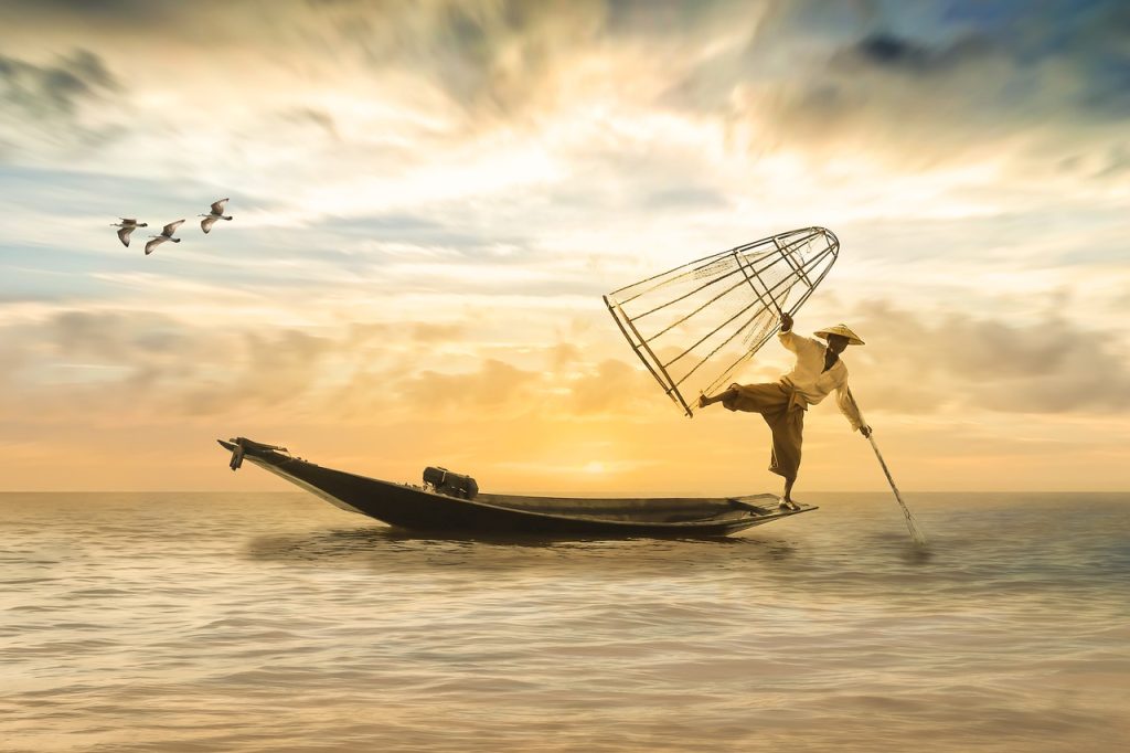 A fisherman.
