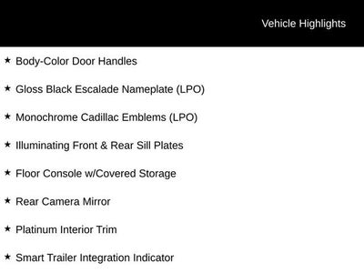 2023 Cadillac Escalade 4WD Sport Platinum