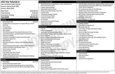 2021 Kia Telluride S