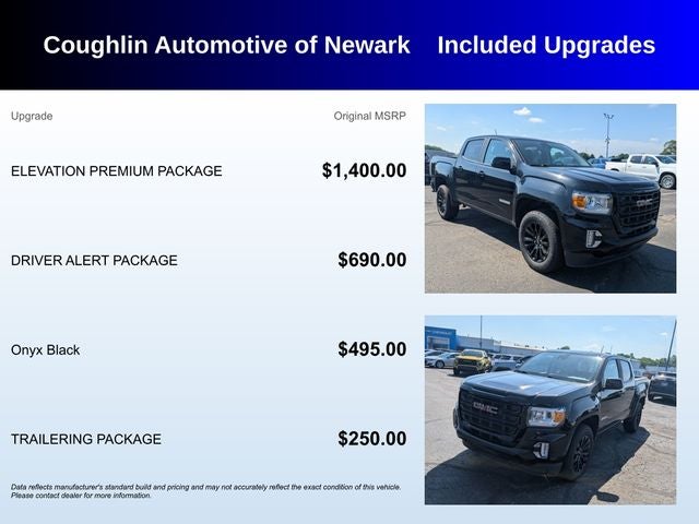 2022 GMC Canyon 4WD Elevation