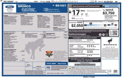 2022 Ford Bronco Badlands