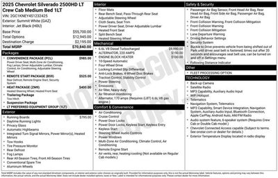 2025 Chevrolet Silverado 2500HD LT