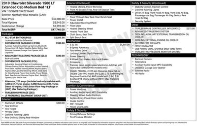 2019 Chevrolet Silverado 1500 LT