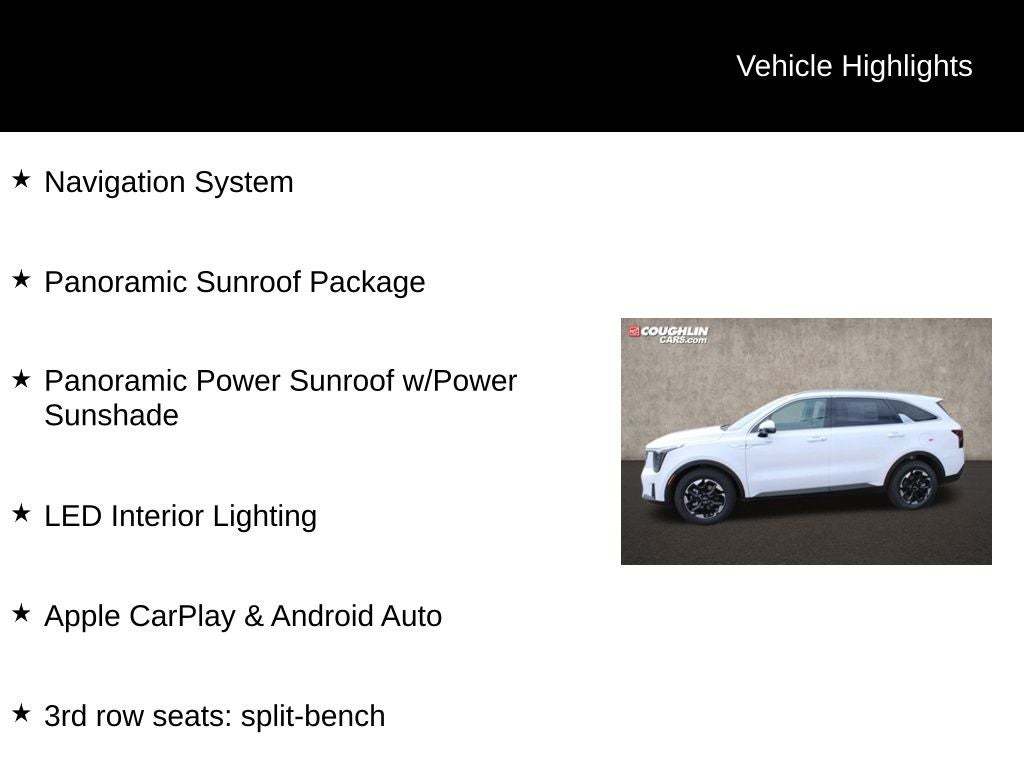 2025 Kia Sorento S
