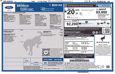 2023 Ford Bronco Outer Banks