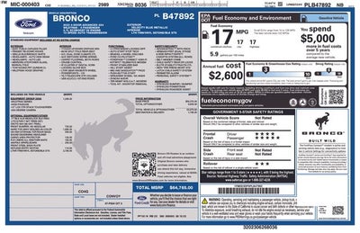 2023 Ford Bronco Base