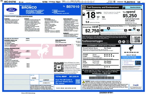 2026 Ford Bronco Outer Banks