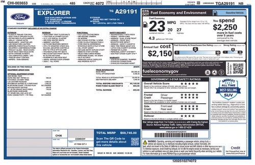 2026 Ford Explorer Platinum