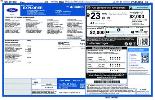 2027 Ford Explorer ST-Line