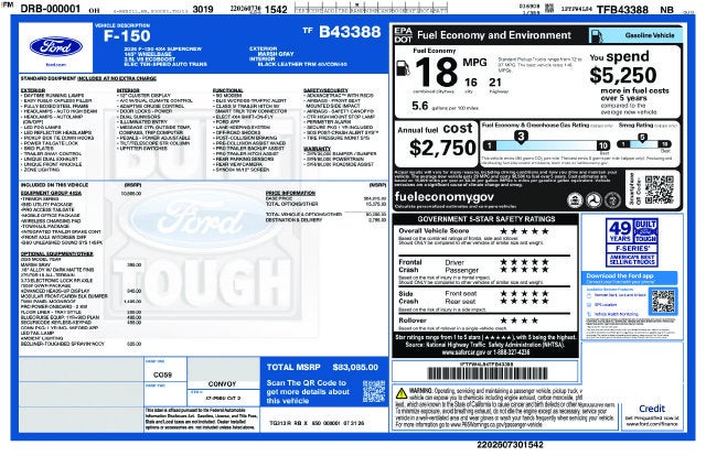 2026 Ford F-150 Tremor