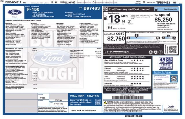2026 Ford F-150 Tremor