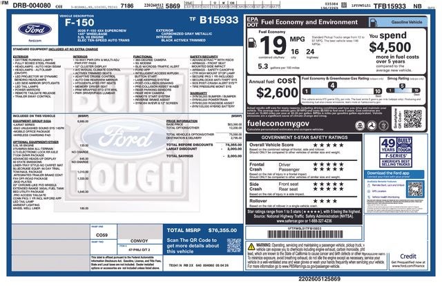 2026 Ford F-150 Lariat