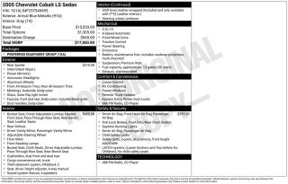 2005 Chevrolet Cobalt LS
