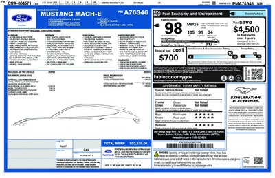 2023 Ford Mustang Mach-E California Route 1