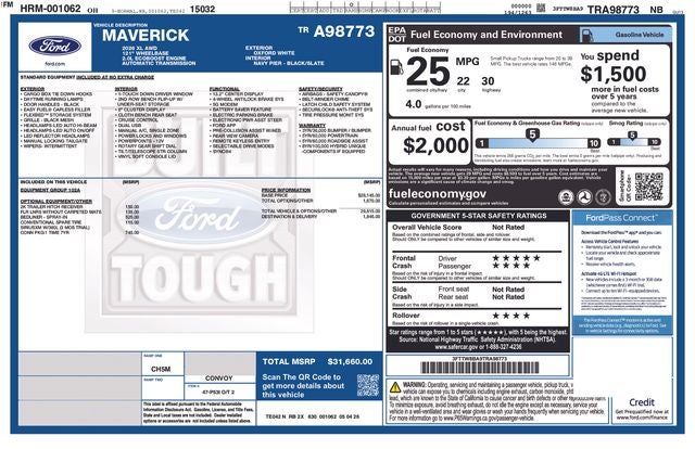 2026 Ford Maverick XL