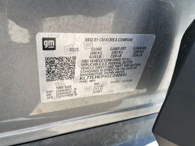 2025 Chevrolet Trax LT