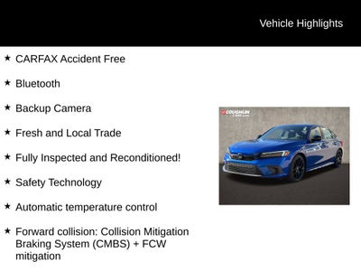 2022 Honda Civic Sport