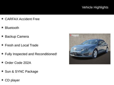 2012 Ford Fusion SE