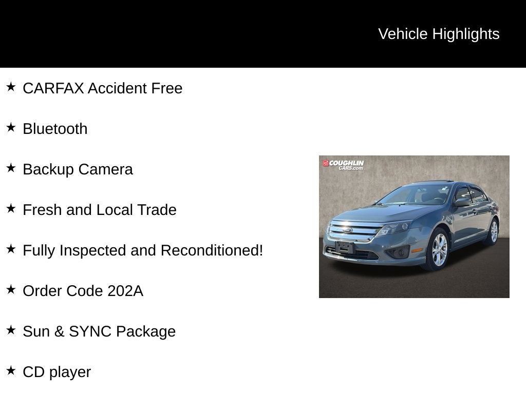 2012 Ford Fusion SE