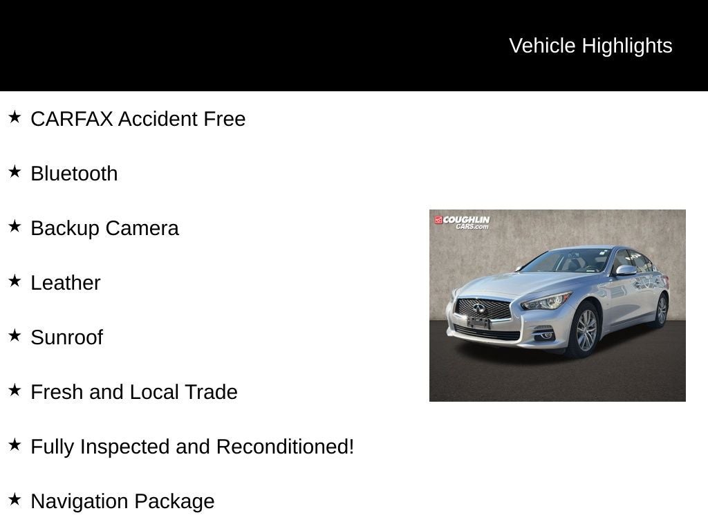 2015 INFINITI Q50 Premium