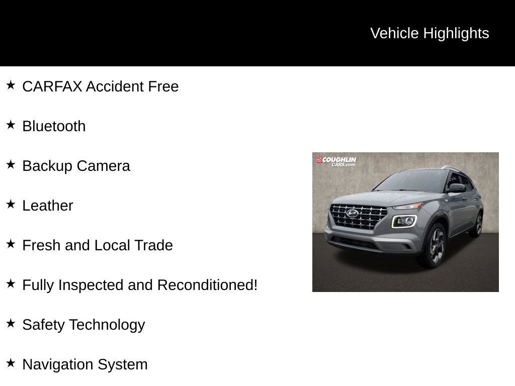 2022 Hyundai Venue Limited