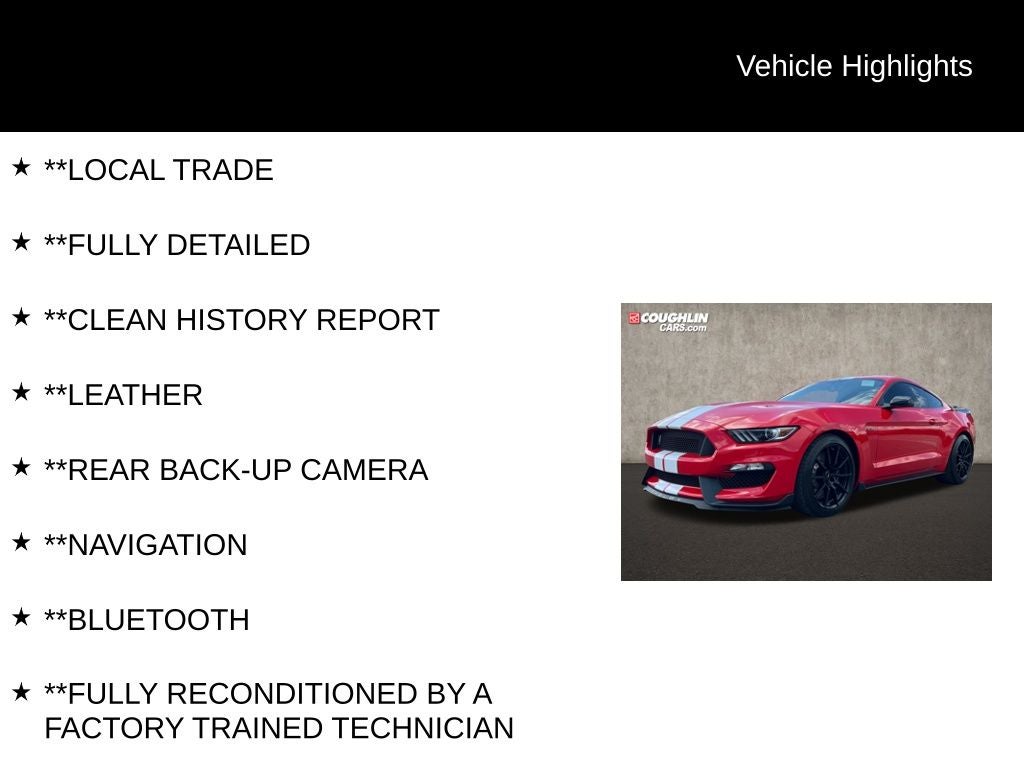 2017 Ford Mustang Shelby GT350