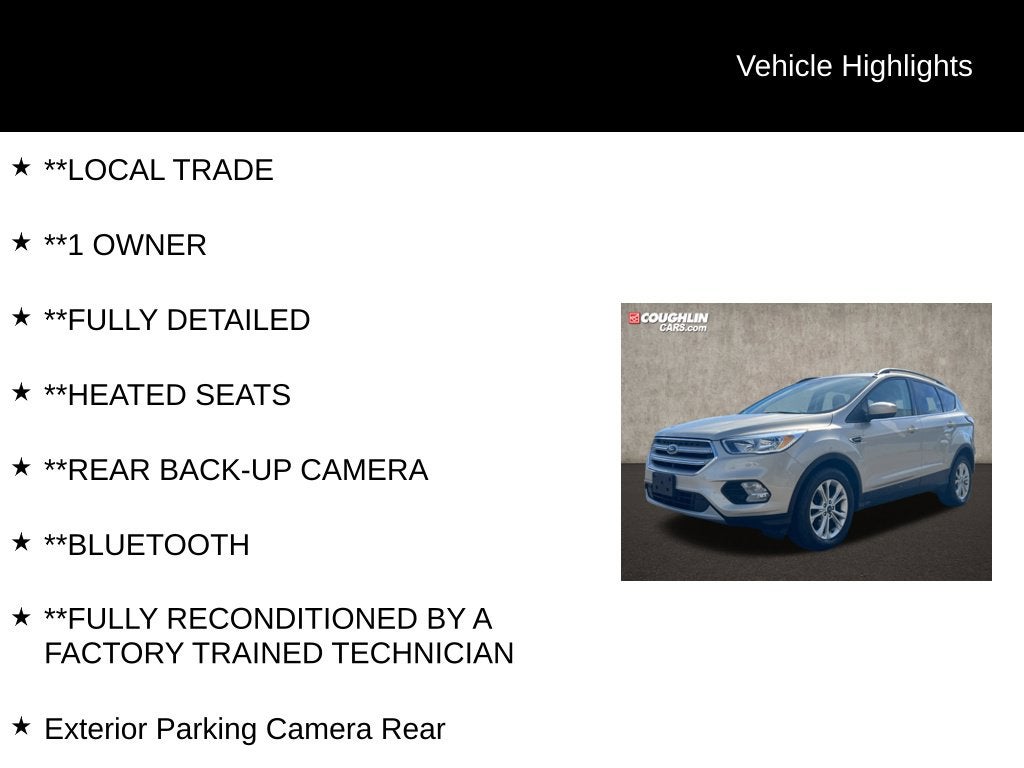 2018 Ford Escape SE