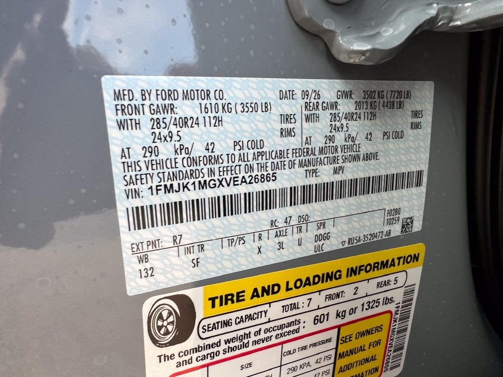 2027 Ford Expedition Max Platinum