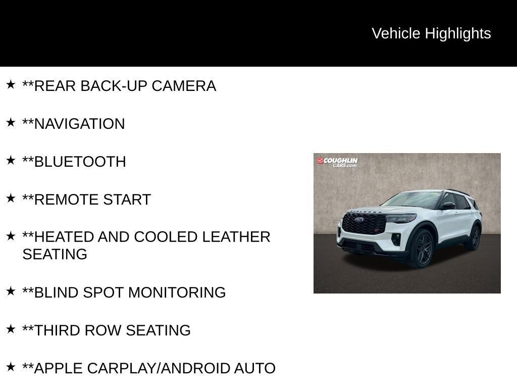 2026 Ford Explorer ST