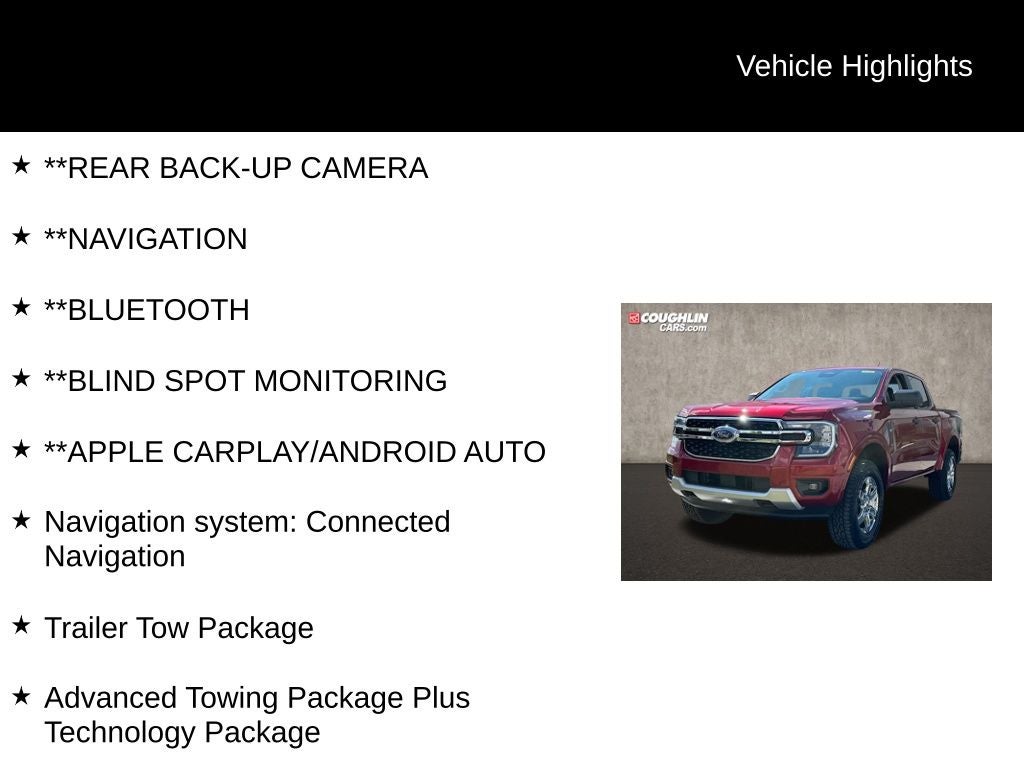 2025 Ford Ranger XLT 4X4