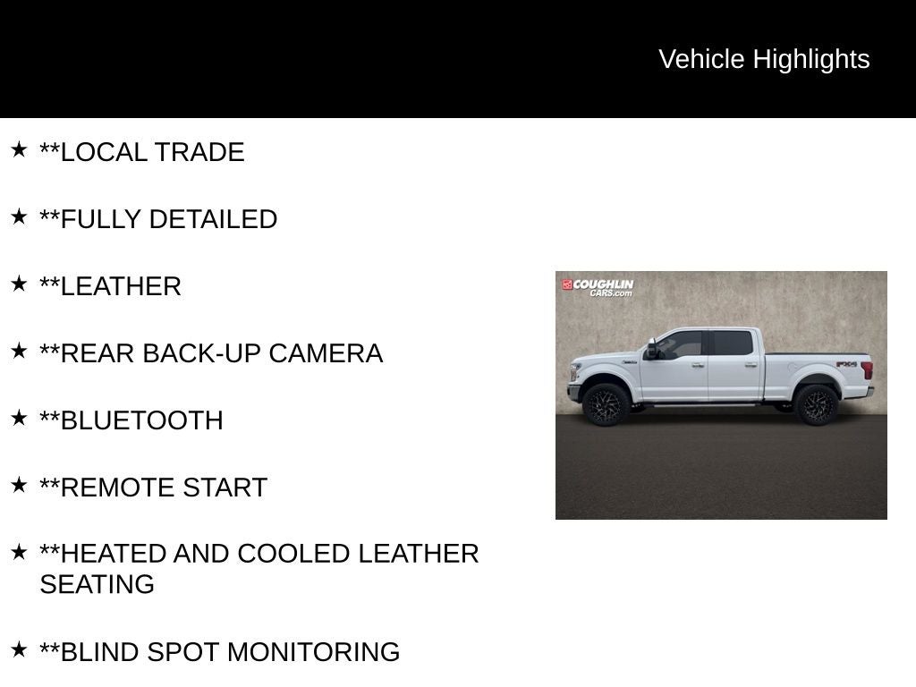 2019 Ford F-150 Lariat