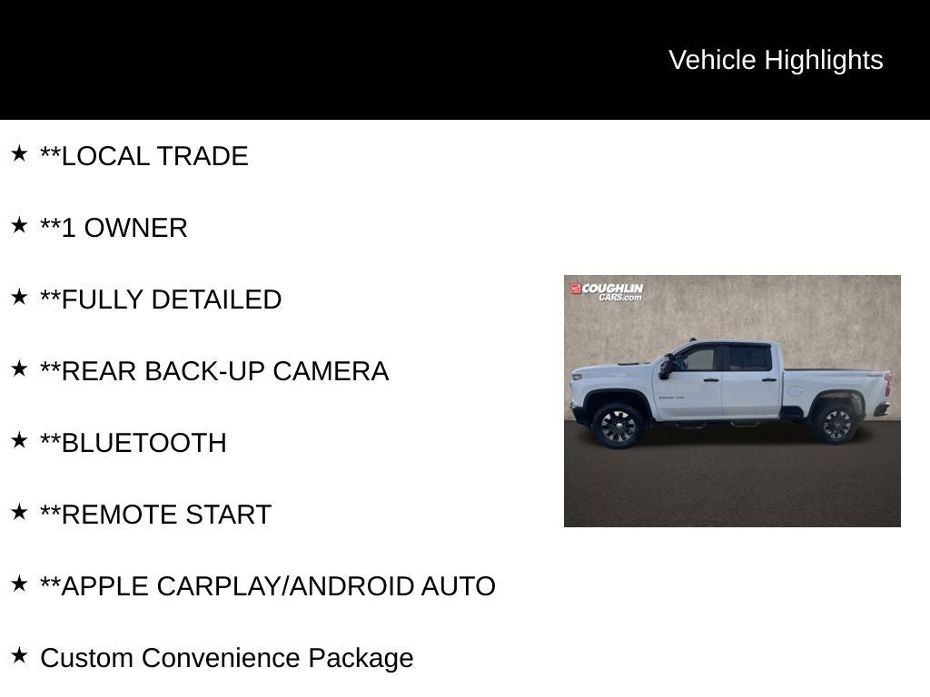 2021 Chevrolet Silverado 2500HD Custom