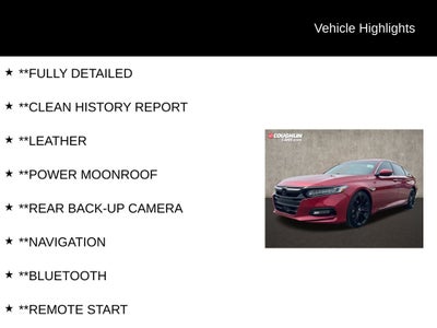 2020 Honda Accord Touring 2.0T