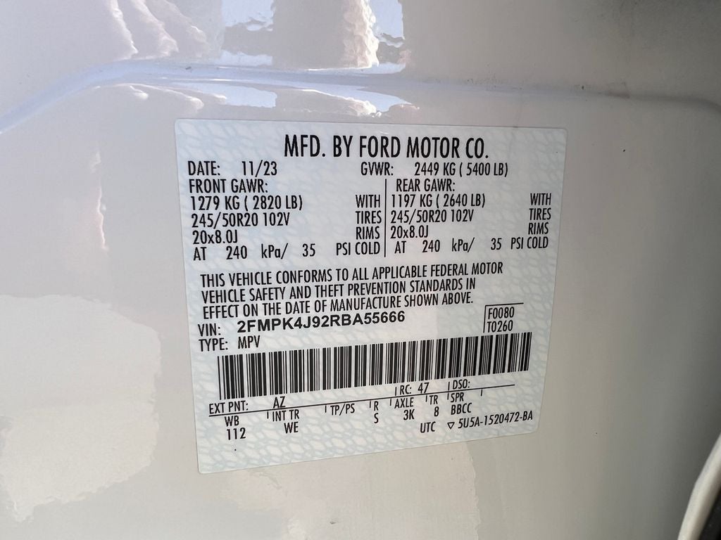 2024 Ford Edge ST Line