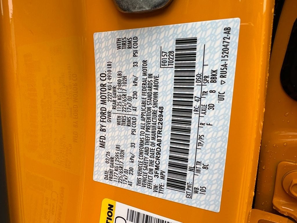 2026 Ford Bronco Sport Badlands