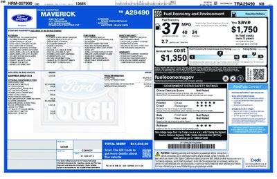 2026 Ford Maverick XLT