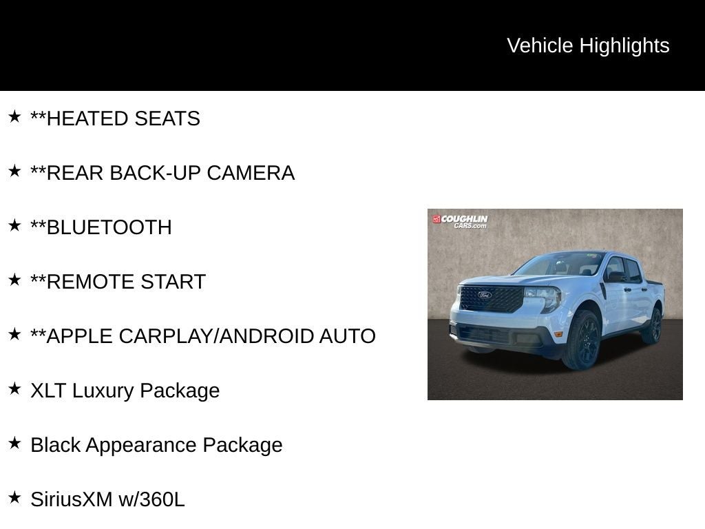 2025 Ford Maverick XLT AWD