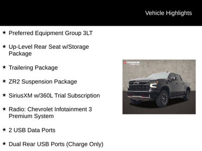 2025 Chevrolet Silverado 1500 ZR2