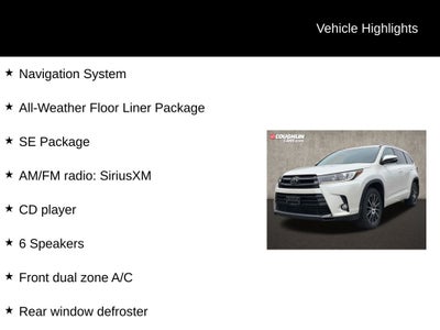 2018 Toyota Highlander SE