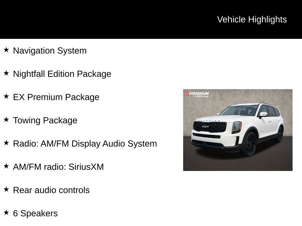 2022 Kia Telluride EX