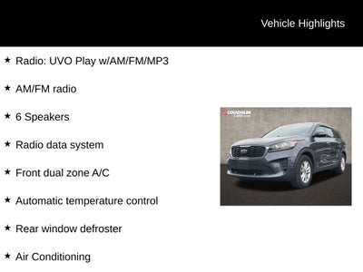 2019 Kia Sorento LX V6