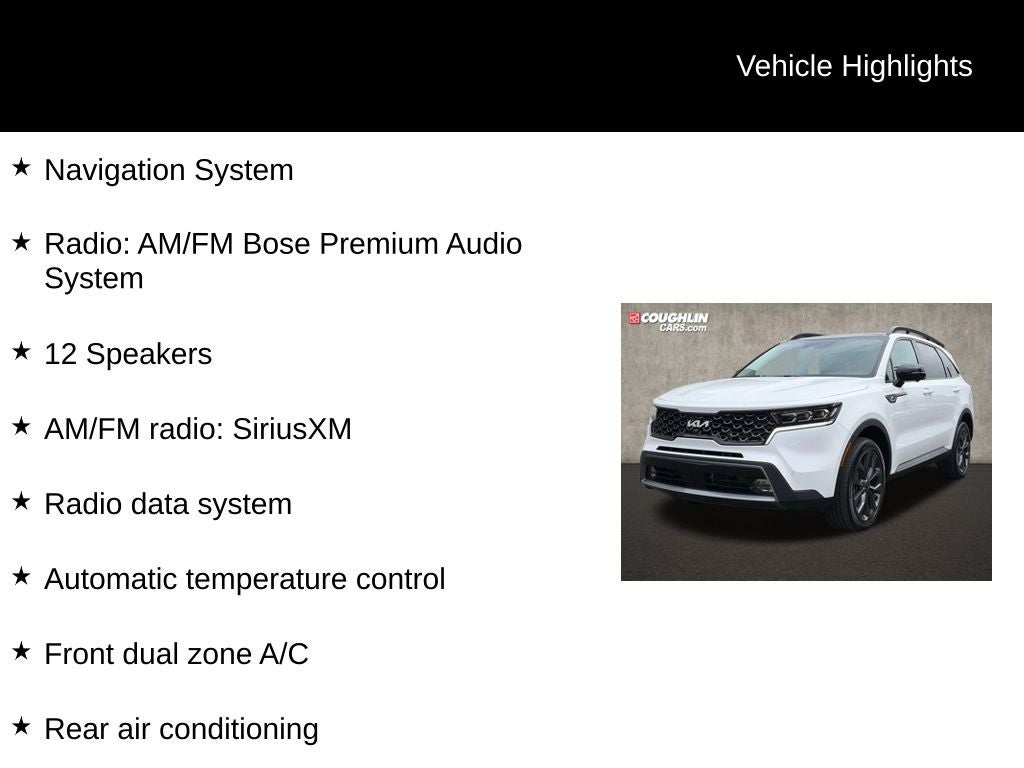 2023 Kia Sorento X-Line SX Prestige