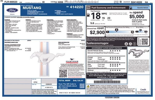 2025 Ford Mustang GT