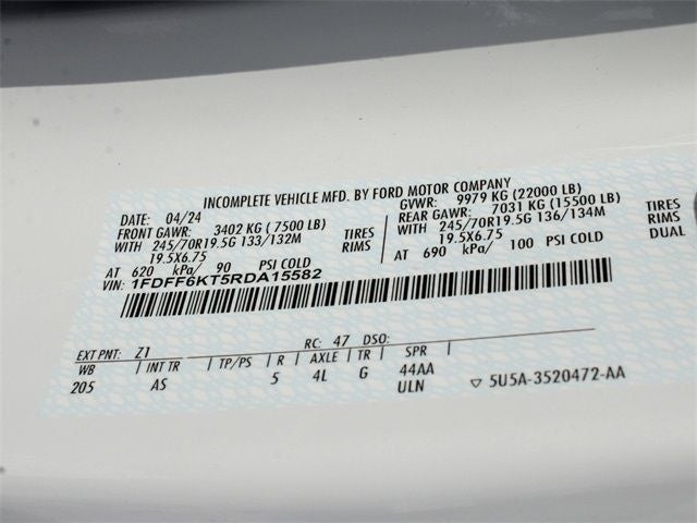 2024 Ford F-600SD XL