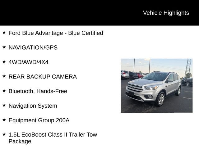2018 Ford Escape SE
