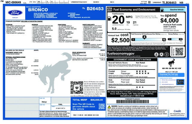 2026 Ford Bronco Outer Banks
