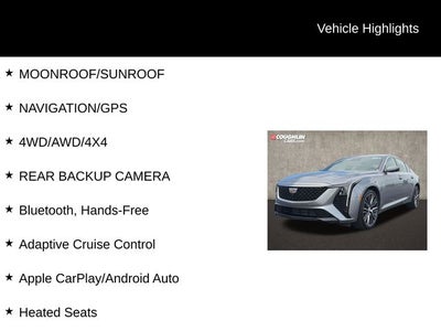 2026 Cadillac CT5 Premium Luxury