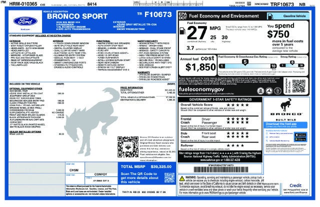 2026 Ford Bronco Sport Big Bend