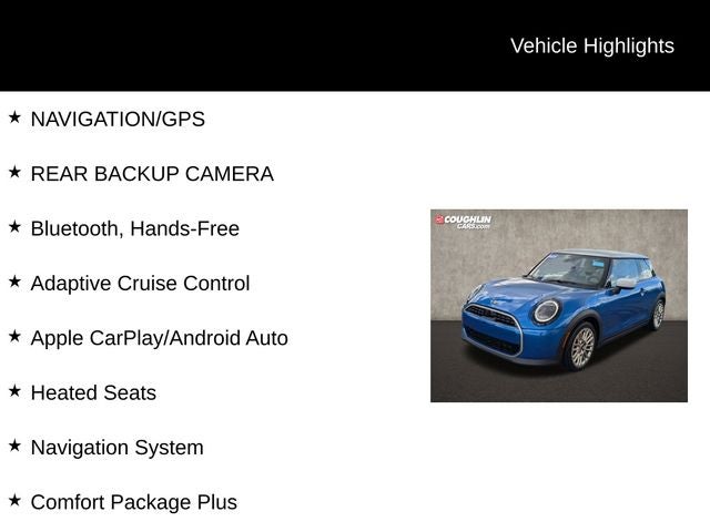 2025 MINI Cooper Iconic