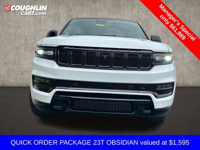 2023 Jeep Grand Wagoneer Series III Obsidian